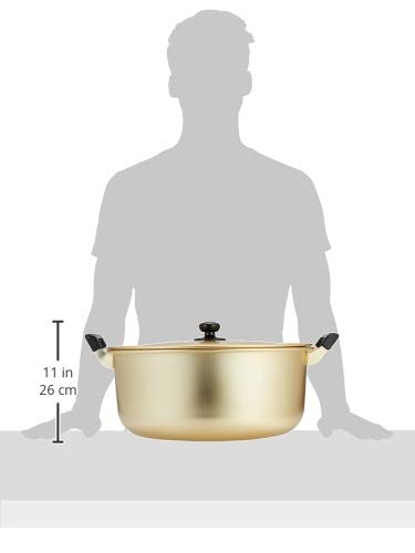 クックオールアルミ大型鍋40cm dショッピング |両手鍋 40cm ガス火専用 アルミ製 クックオール